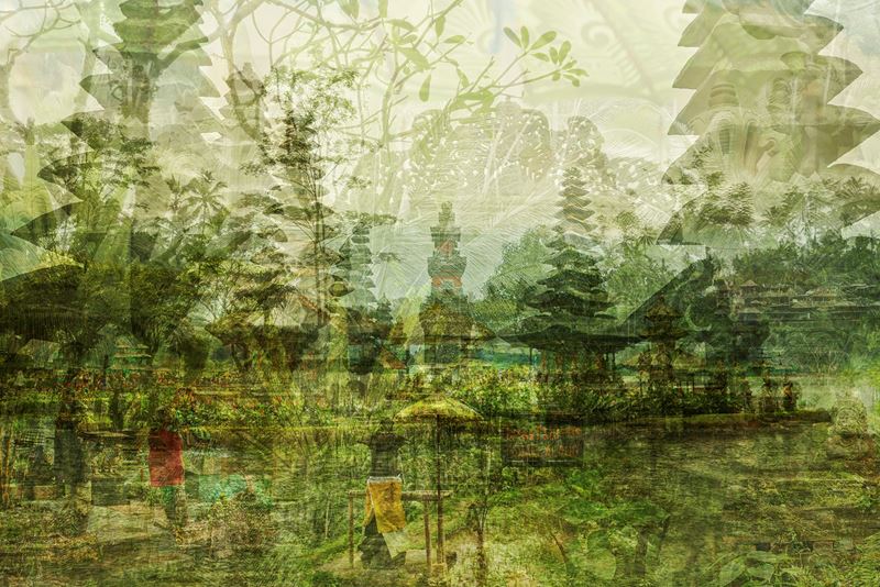 Francesca Meana : Bali, templi e natura  - Stampa fotografica su carta cotone - Mostra Racconti di paesaggi - Collezione da Tiffany